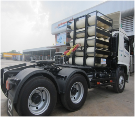 ติดตั้งแก็ส NGV 15 ถัง พร้อมระบบเติมเร็ว มาตรฐาน ISO