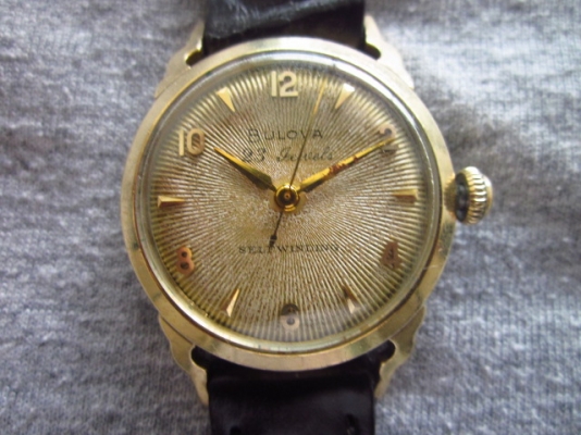 +++++ BULOVA กะหลั่ยทอง10kหน้ากีโยเช่ +++++