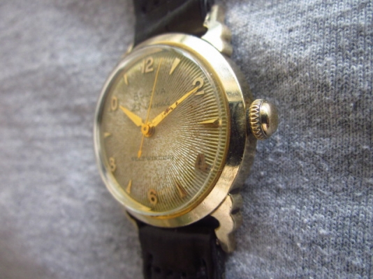 +++++ BULOVA กะหลั่ยทอง10kหน้ากีโยเช่ +++++ +++++ BULOVA กะหลั่ยทอง10kหน้ากีโยเช่ +++++