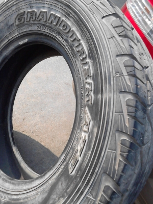 DUNLOP GRANDTREK AT3 245/70R16  มี 2 เส้น TEL.081-427-3941