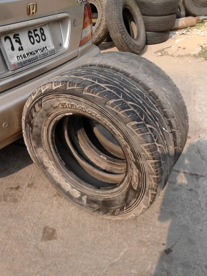 DUNLOP GRANDTREK AT3 245/70R16  มี 2 เส้น TEL.081-427-3941