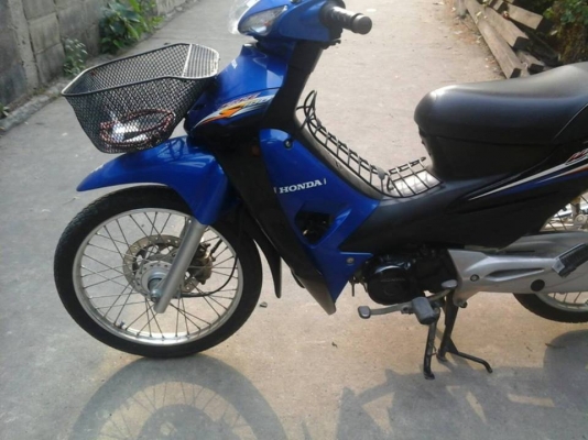 Wave 100 ท้ายดำ ปี 51 สีน้ำเงิน รถสวยมาก ตั้งขายได้เลย ซื้อใช้ก็ยิ่งคุ้ม เอกสารครบ