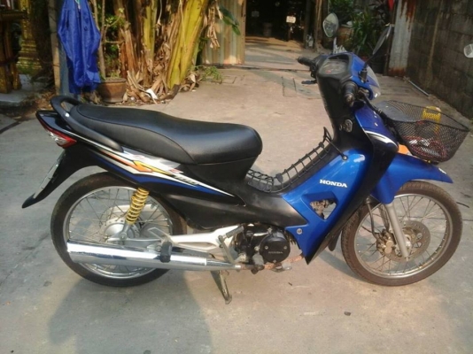 Wave 100 ท้ายดำ ปี 51 สีน้ำเงิน รถสวยมาก ตั้งขายได้เลย ซื้อใช้ก็ยิ่งคุ้ม เอกสารครบ