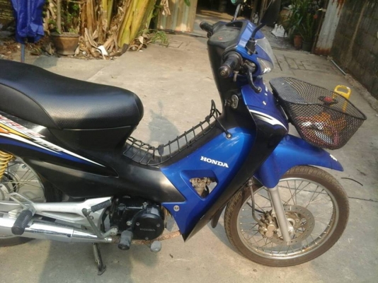 Wave 100 ท้ายดำ ปี 51 สีน้ำเงิน รถสวยมาก ตั้งขายได้เลย ซื้อใช้ก็ยิ่งคุ้ม เอกสารครบ