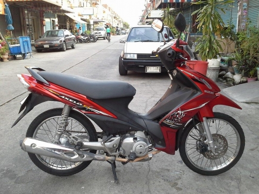 Shokun axelo FI ปี 55 เครื่องเดิม แน่นๆ ราคาไม่แรง ทดลองขับได้จ้า