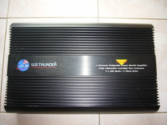 ขายเพาเวอร์แอมป์ U.S.Thunder 2ch 600W x2