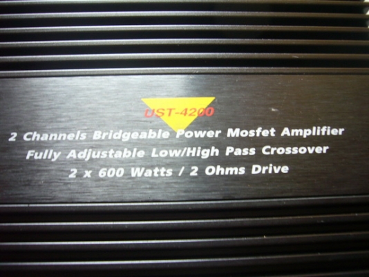 ขายเพาเวอร์แอมป์ U.S.Thunder 2ch 600W x2