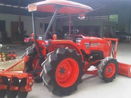 ขายรถไถ Kubota L 3608 (4WD) พร้อมดันหน้าและผาน6 ขายรถไถ Kubota L 3608 (4WD) พร้อมดันหน้าและผาน6