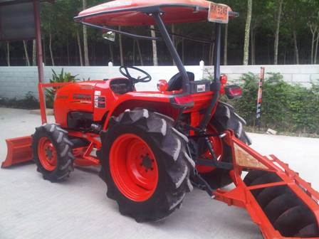 ขายรถไถ Kubota L 3608 (4WD) พร้อมดันหน้าและผาน6 ขายรถไถ Kubota L 3608 (4WD) พร้อมดันหน้าและผาน6