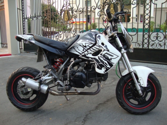 ขาย ksr ปี 53 ลาย 5 สีขาวเดิม   30500