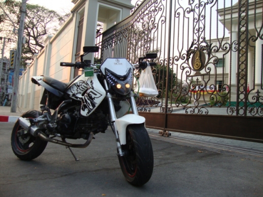 ขาย ksr ปี 53 ลาย 5 สีขาวเดิม   30500