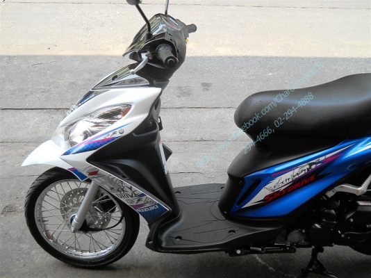 SUZUKI Skydrive 125cc. ปี 2013 สกายไดรฟ์ ประหยัดน้ำมัน สภาพดี พร้อมใช้