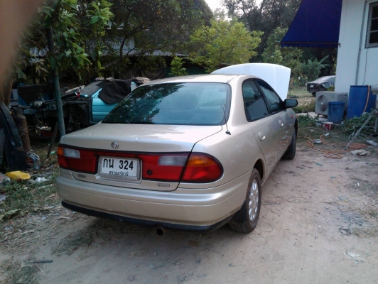 มาสด้า323ซีดาน รถสวยเดิมบางตั้งแต่ป้ายแดงปี98ขี่มันขี่ดีแอร์เย็นช่วงล่างแน่นพร้อมใช้