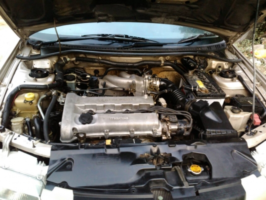 มาสด้า323ซีดาน รถสวยเดิมบางตั้งแต่ป้ายแดงปี98ขี่มันขี่ดีแอร์เย็นช่วงล่างแน่นพร้อมใช้