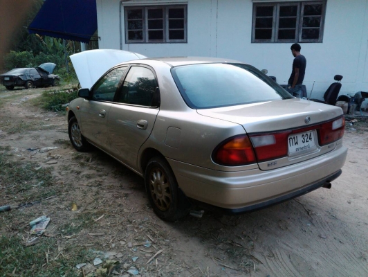 มาสด้า323ซีดาน รถสวยเดิมบางตั้งแต่ป้ายแดงปี98ขี่มันขี่ดีแอร์เย็นช่วงล่างแน่นพร้อมใช้