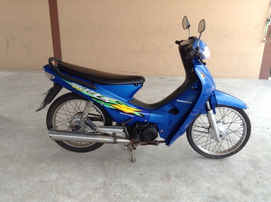 ขาย!!! เวฟ100 สต๊าทมือ ปี46 รถเครื่องดีคับ ทะเบียนครบ ภาษีไม่หมด