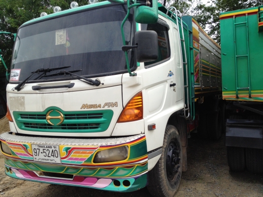 ขายHINO MEGA 260 แรง ดั๊มพ์แม่-ลูก สภาพสวยมาก