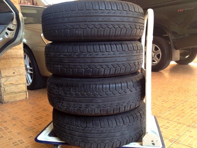 แม็กซ์ยางสวย VIOS ขนาด14นิ้ว 4รู100 ยาง90\%ตจว ส่งได้