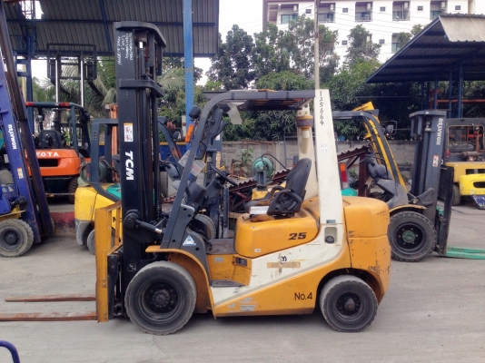 -:-*&bull;*ข า ย ร ถ ย ก เ ก่ า น อก*&bull;*-:-TCM FG25T6 เสาสูง4.25เมตร สไลด์แผงงา สนใจติดต่อ 083-062-0223