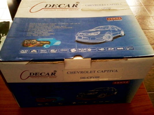 ขายชุดเครื่องเสียงรถยนต์เชฟโรเลตมือสอง Chevrolet Captiva DE-CPV09