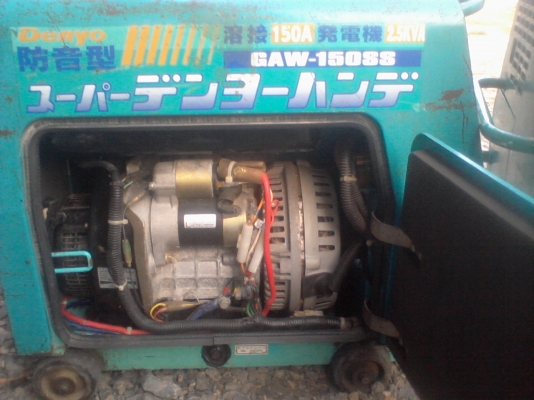 ขายเครื่องเชื่อมและปั่นไฟ DENYO มีให้เลือก2เครื่อง ขายเครื่องเชื่อมและปั่นไฟ DENYO มีให้เลือก2เครื่อง