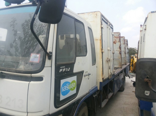 ขายรถ6ล้อHINOกระบะยาว7เมตรถูกๆสภาพดี