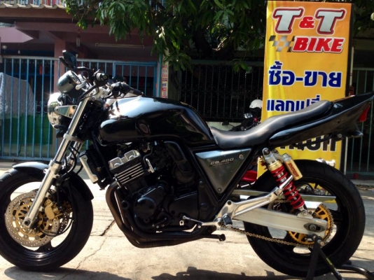 ต้ำพระราม2ขายHONDA CB400ปี94ไมล์3ลูก เอกสาร อินวอย์ เครื่องดีสุดๆอัตตราการเร่งวิ่งจมไมล์ ต้ำพระราม2ขายHONDA CB400ปี94ไมล์3ลูก เอกสาร อินวอย์ เครื่องดีสุดๆอัตตราการเร่งวิ่งจมไมล์