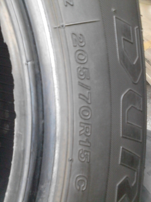 205/70R15  BRIDGESTONE DURAVIS R611 TEL.081-427-3941