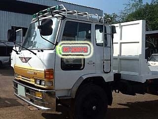 ขายรถบรรทุก 6 ล้อใหญ่ ติดเครน ยกได้ 2 ตัน HINO