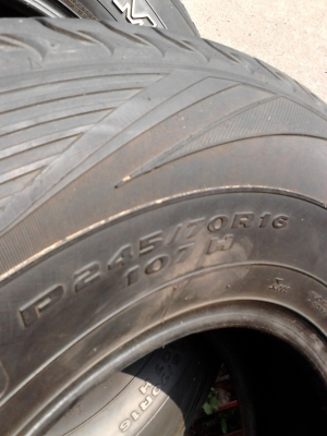 245/70R16 MARSHAL ROAD VENTURE มี 3 เส้น TEL.081-427-3941 245/70R16 MARSHAL ROAD VENTURE มี 3 เส้น TEL.081-427-3941