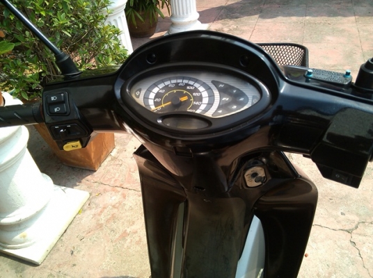 wave 125i หัวฉีด เครื่องดี กุญแจใหญ่ สีเทาดำ กท518