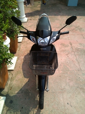 wave 125i หัวฉีด เครื่องดี กุญแจใหญ่ สีเทาดำ กท518