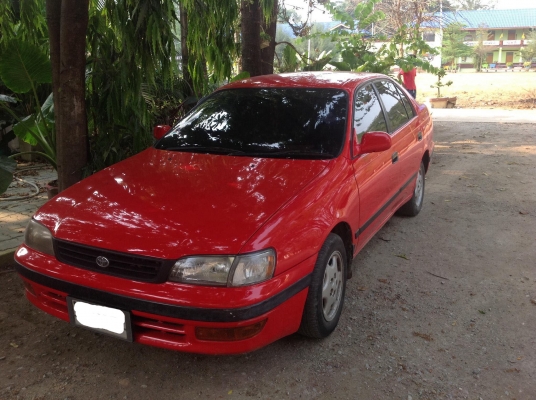 Toyota Corona ปี 96 ท้ายโด่ง ไฟแยก ไฟฟ้าทั้งคัน เกียร์ออโต้ ไม่ดมแก๊ส