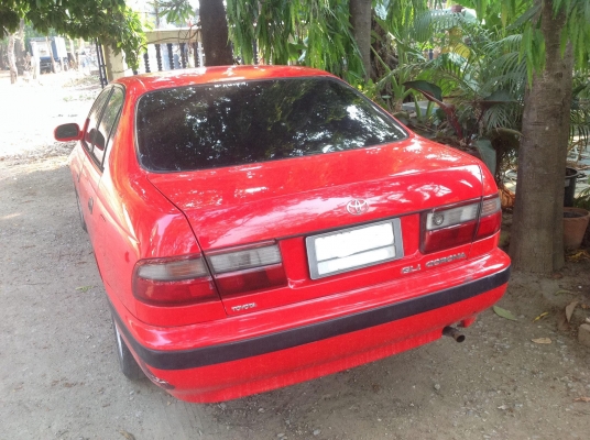 Toyota Corona ปี 96 ท้ายโด่ง ไฟแยก ไฟฟ้าทั้งคัน เกียร์ออโต้ ไม่ดมแก๊ส