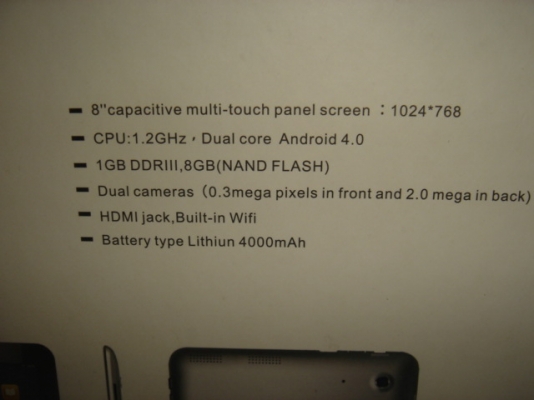 ขายแทปเล็ต iTAB 801 Android ขายแทปเล็ต iTAB 801 Android