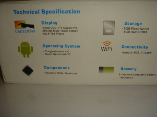 ขายแทปเล็ต iTAB 801 Android ขายแทปเล็ต iTAB 801 Android