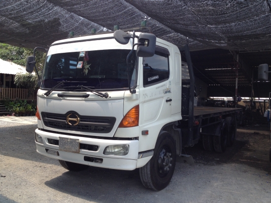 ขายรถกระบะบรรทุก10 ล้อ เพลาเดียว พื้นเรียบ HINO MEGA   ยาว 6.3 เมตรสนใจติดต่อ  080-4477814 คุณพีรพงษ์