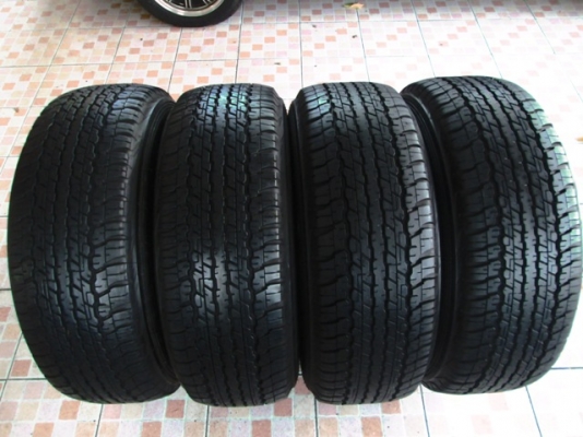 ขายยาง DUNLOP GRANDTEK 265-65-17 ปี2212 ดอกสวย (1ชุด)