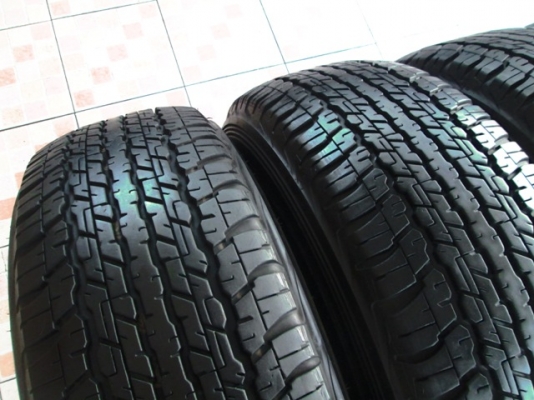 ขายยาง DUNLOP GRANDTEK 265-65-17 ปี2212 ดอกสวย (1ชุด)