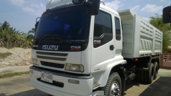 (ขายไปแล้ว...)ISUZU FXZ23NZPF 270แรงยูโร1 ปี*43 รถเดิม เก็บสีใหม่ เก็บงานใหม่ทั้งคัน อู่นี้ฝีมือดี..เนี๊ยบ..(รถไม่ได้ชน) .