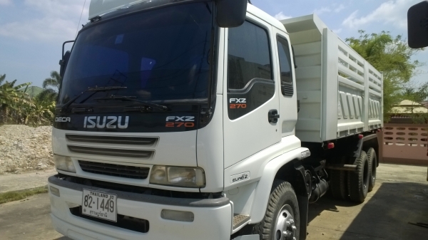 (ขายไปแล้ว...)ISUZU FXZ23NZPF 270แรงยูโร1 ปี*43 รถเดิม เก็บสีใหม่ เก็บงานใหม่ทั้งคัน อู่นี้ฝีมือดี..เนี๊ยบ..(รถไม่ได้ชน) .