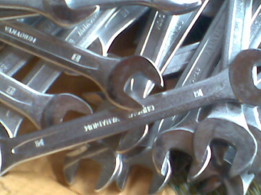 ขายประแจทั้งหมด เบอร์ 14-15 ทั้งกอง