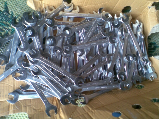 ขายประแจทั้งหมด เบอร์ 14-15 ทั้งกอง