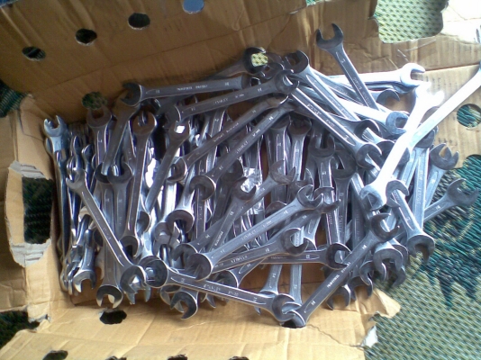 ขายประแจทั้งหมด เบอร์ 14-15 ทั้งกอง