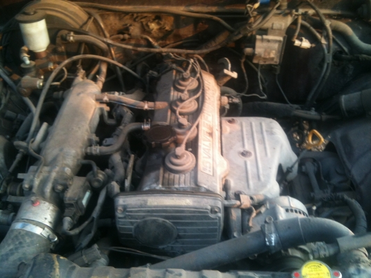 Mighty x Cab ปี 95 สีน้ำเงิน ทะเบียน เม.ย.57 เอกสารพร้อมโอน เครื่อง 4S LPG แล้ว