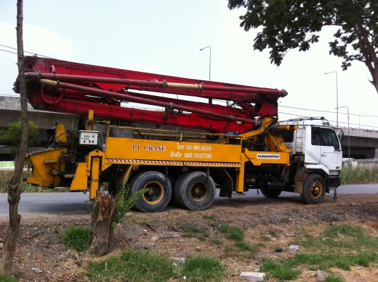 ขายรถ10ล้อนิสสัน ปั้มปูนPutzmeister ยิ่งได้สูง 32 เมตร ขายรถ10ล้อนิสสัน ปั้มปูนPutzmeister ยิ่งได้สูง 32 เมตร