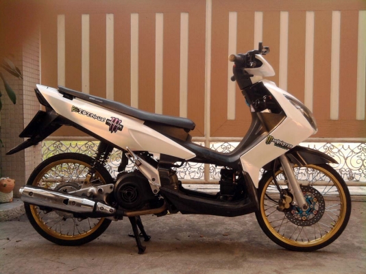 ขออนุญาติขาย Yamaha Nouvo MX สีขาวมุก โอนฟรีครับ