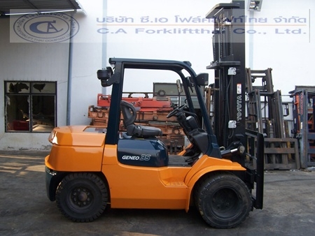 ขายรถ โฟล์คลิฟท์ TOYOTA รุ่น 7-FD35