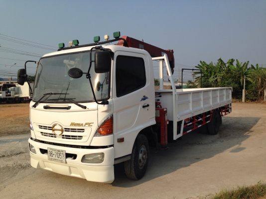 6ล้อHINO FC4J/175HPติดเครน