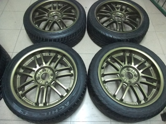 แม็ก17 4/100 ไม่เคยซ่อม พร้อมยาง